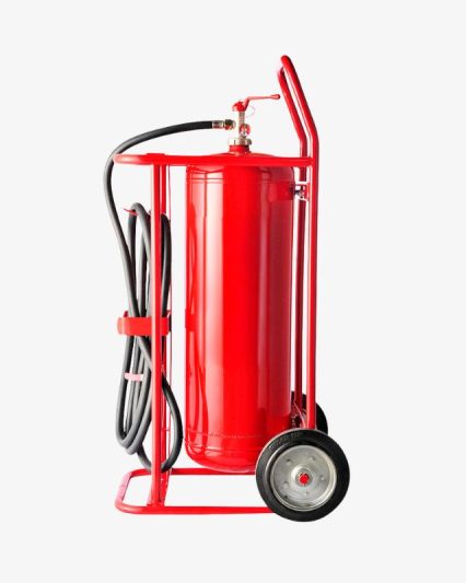 CARRO EXTINTOR PQS 50 KG AL 90%